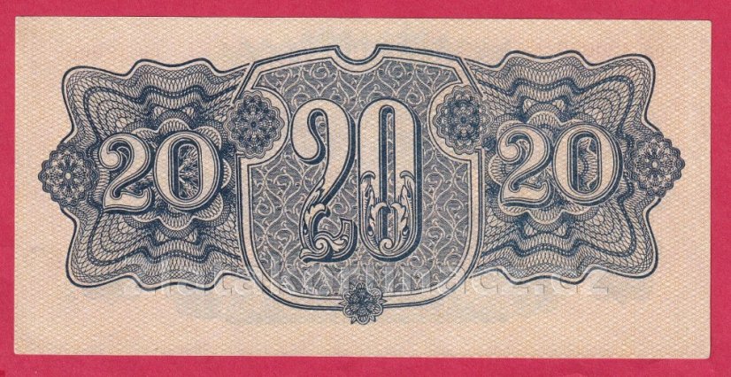 20 korun 1944 OB