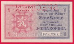 1 koruna 1940 H 013