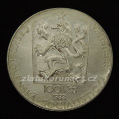 1988 - 100Kčs - Výstava známek