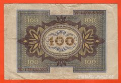 Německo - 100 Mark 1.11.1920 - série W-Q