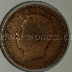 Portugalsko - 10 Reis 1884