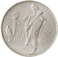 1988 - 50Kčs - J.Jánošík - Standart