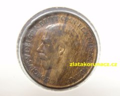 Anglie - 1/2 penny 1921