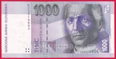 Slovenská republika - 1000 korun 1993 "G"