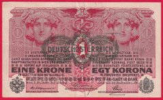 Rakousko-Uhersko - 1 Krone 1919 1592