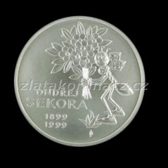 1999 - 200Kč - O. Sekora Proof