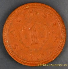 Německo - Sasko - 1 marka 1921