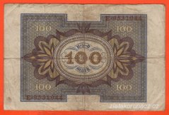 Německo - 100 Mark 1.11.1920 - série E-C
