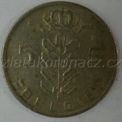 Belgie - 5 frank 1968 Belgie