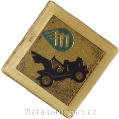 Mototechna hranatý zlatý