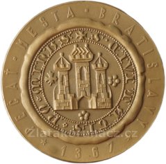 Pečať mesta Bratislavy 1367, Pribiš