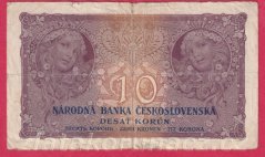 10 korun 1927 s. N 194
