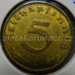 Německo - 5 Reichspfennig 1939 B