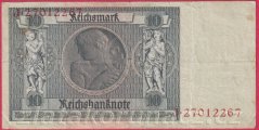 Německo - 10 Reichsmark 22.1.1929 - série J -E
