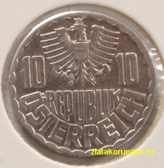 Rakousko - 10 groschen 1978