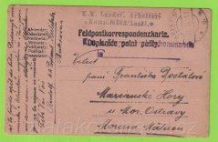 Rakousko-Uhersko - Razítko Seletin  - K.u.K. Landst.Arbeiter Komp.No202/Lst31