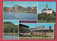 Děčín -Nábřeží Labe, Zámek, Koupaliště, OD Kotva