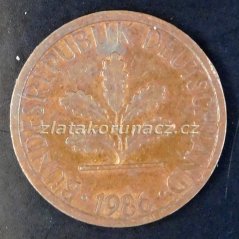 NSR - 1 Pfennig 1986 J