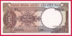 Vietnam South - 1 Dong 1964