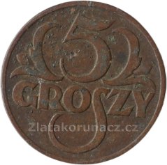 Polsko - 5 groszy 1930
