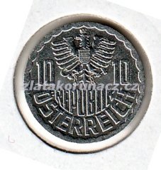 Rakousko - 10 groschen 1994