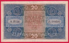 20 Korun 1919 P 234