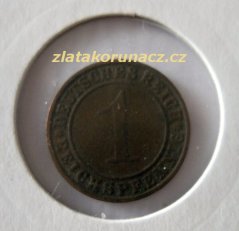 Německo - 1 Reichspfennig 1935 J