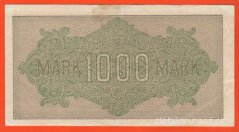 Německo - 1000 mark 15.9.1922 - série Cd-PL