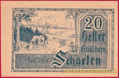 Scharten - 20 haléřů - 1920