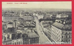 Olomouc - Pohled s věže Mořické (ulice, domy)