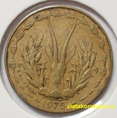Afrika - Centrální východní - 5 francs 1975