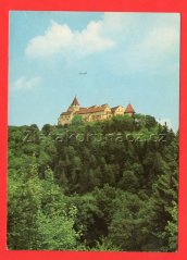 Pernštejn - pohled na hrad
