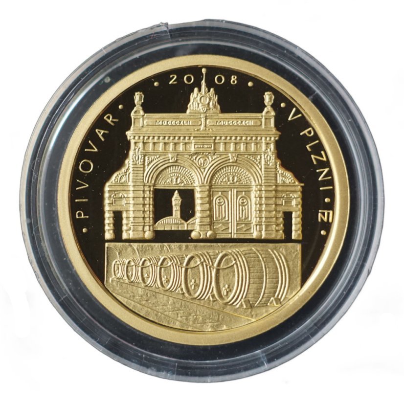 2008 - 2 500 Kč - Pivovar Plzeň Proof