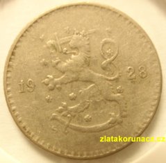 Finsko - 25 penniä 1928