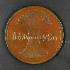 Německo - 2 Rentenpfennig 1923 D