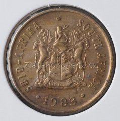 Afrika jižní (Jihoafrická rep.) - 1 cent 1983