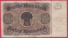 Německo - 50 Rentenmark 6.7.1934 - série A
