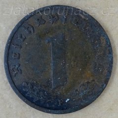 Německo - 1 Reichspfennig 1938 F