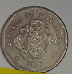 Seychelles - 5 ruppees 2007