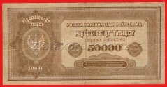 Polsko - 50 000 Marek 1922