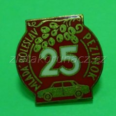 Auto Škoda - Mladá Boleslav 25 - červený