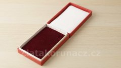 Krabička na vyznamenání - červená
