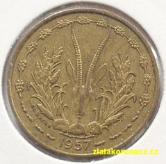 Afrika - Centrální východní - 10 francs 1957