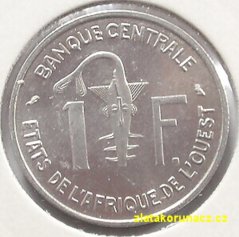 Afrika - Centrální východní - 1 franc 1972