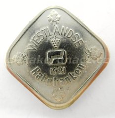 Holandsko - 5 centů – Beatrix Westlandse Rabobanken