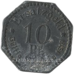 Německo - Stettin - 10 pfennig 1917