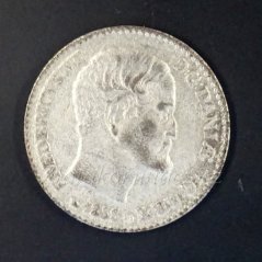 Dánsko - 4 skilling rigsmont 1856 VS