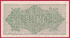 Německo - 1000 mark 15.9.1922 - série B-KH