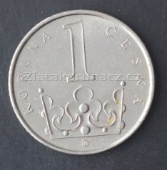 1 koruna 2012