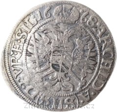 3 krejcar 1668 SHS - Vratislav